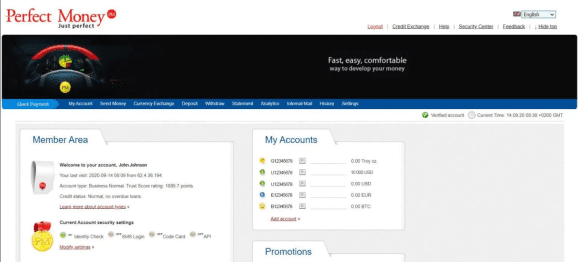Buy Verified Perfect Money Account